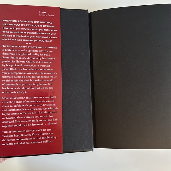 Twilight Breaking Dawn (Special Edition) Book - Picture 2 of 5